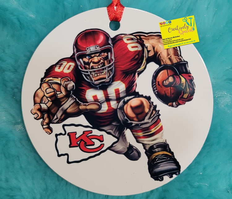 NFL Themed Mascot Ornaments