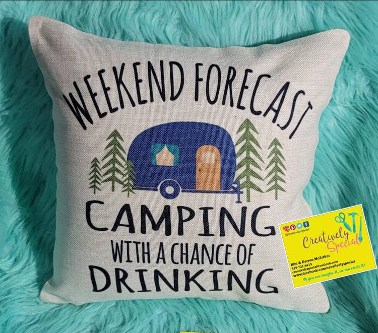 Weekend Forecast Pillow